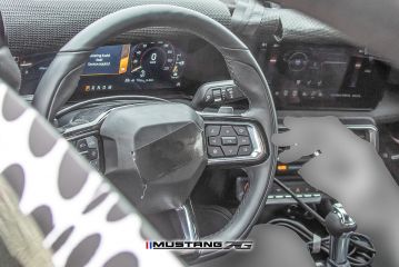 S650 2023 Mustang EcoBoost Interior Spyshot 38